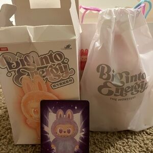 Biginto Energy The Monsters Purple Collectible Figure